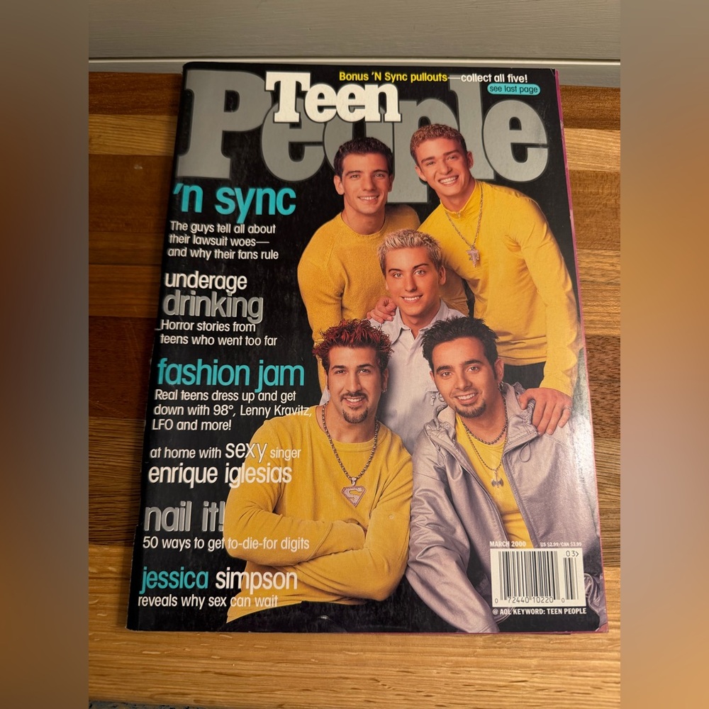 Teen People n’Sync Cover March 2000